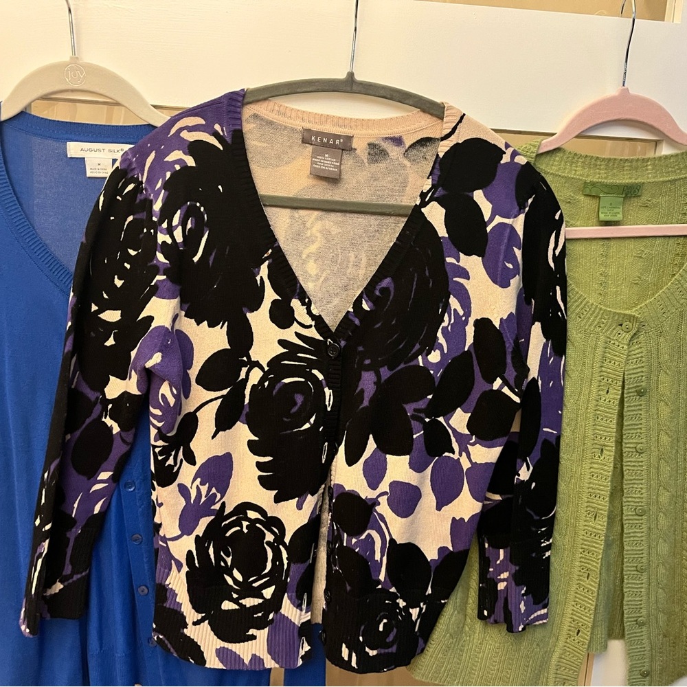 3 women’s cardigans